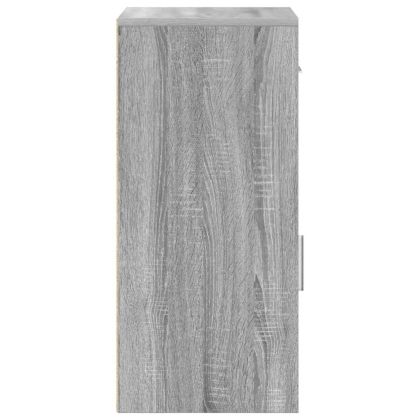 Служебен шкаф с чекмедже Сив Сонома 38 x 34 x 75 см