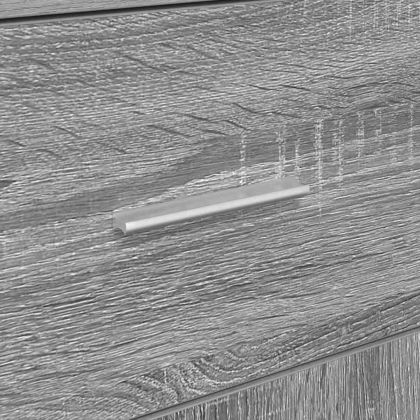 Служебен шкаф с чекмедже Сив Сонома 38 x 34 x 75 см