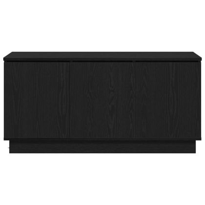ТВ шкаф Черния дъб 100 x 38 x 49 см Инженерно дърво