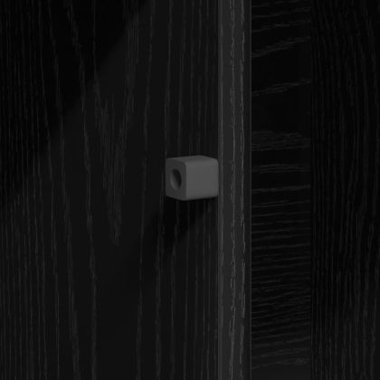 ТВ шкаф Черния дъб 100 x 38 x 49 см Инженерно дърво