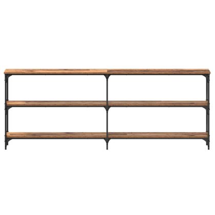 Конзолна маса Старо дърво 200 x 29 x 75 cm