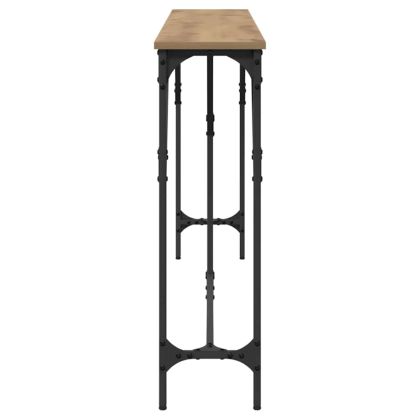 Конзолна маса дъб артизан 180 x 23 x 75 cm