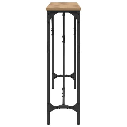 Конзолна маса дъб артизан 140 x 23 x 75 cm