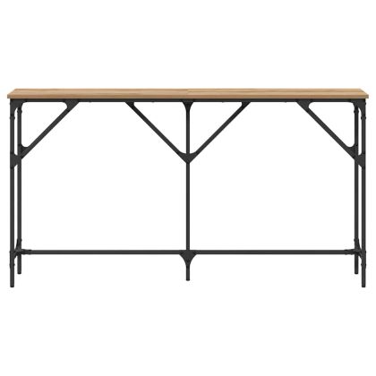 Конзолна маса дъб артизан 140 x 23 x 75 cm