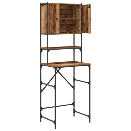 Шкаф за пералня Старо дърво 68 x 48,5 x 194 см