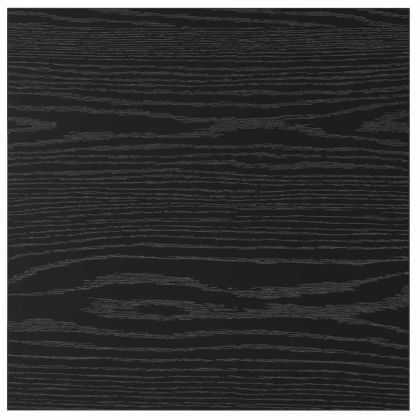 Етажерка Борд 4 pcs Черен 40 x 40 x 1,5 cm Инженерно дърво