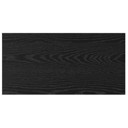 Етажерка Борд 4 pcs Черен 60 x 30 x 1,5 cm Инженерно дърво