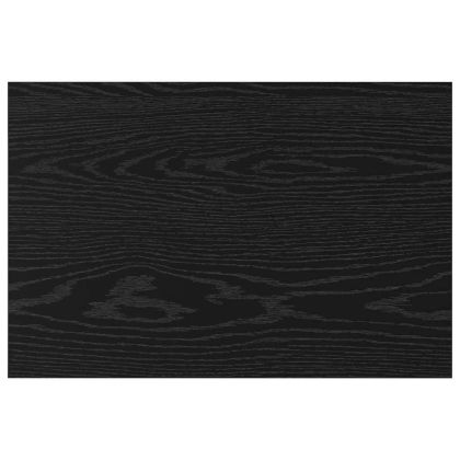 Етажерка Борд 4 pcs Черен 60 x 40 x 1,5 cm Инженерно дърво