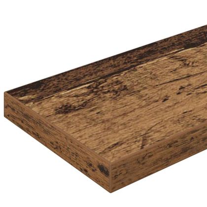 Етажерка Борд 3 нива 4 бр. 100 x 10 x 1,5 cm Кафяво
