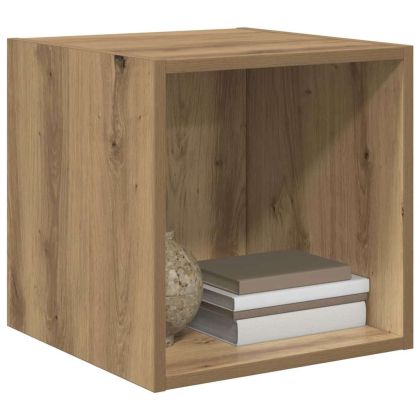 Стенен шкаф Монтиране на стена Дъб 37 x 37 x 37 см