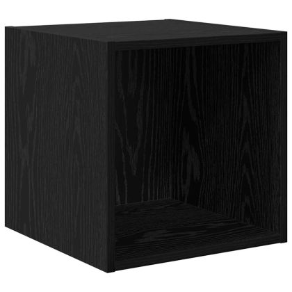 Стенен шкаф 2 бр. Черния дъб 37 x 37 x 37 см