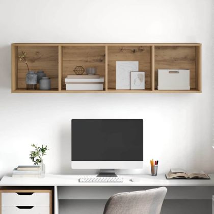 Комплект ТВ шкаф Дъб 37 x 37 x 142,5 см Инженерно дърво
