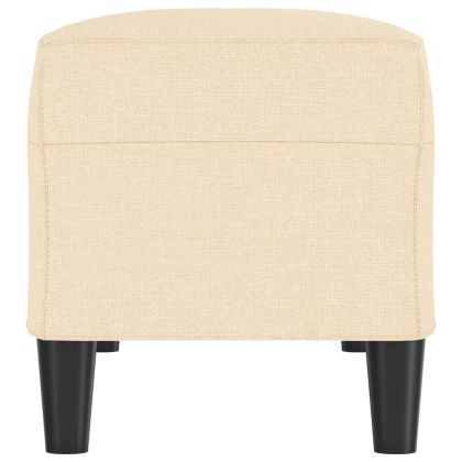 Пейка, кремава, 100x35x41 см, плат