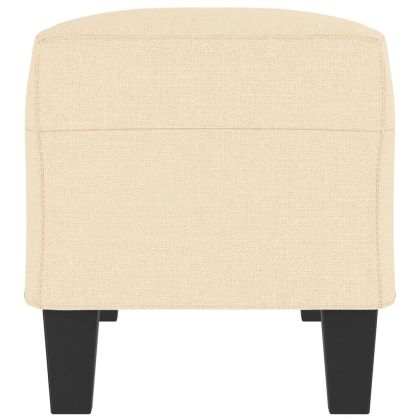 Пейка, кремава, 100x35x41 см, плат