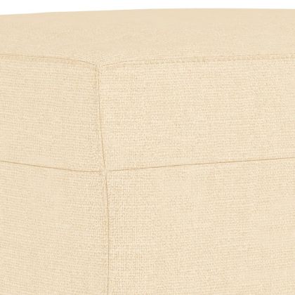 Пейка, кремава, 100x35x41 см, плат