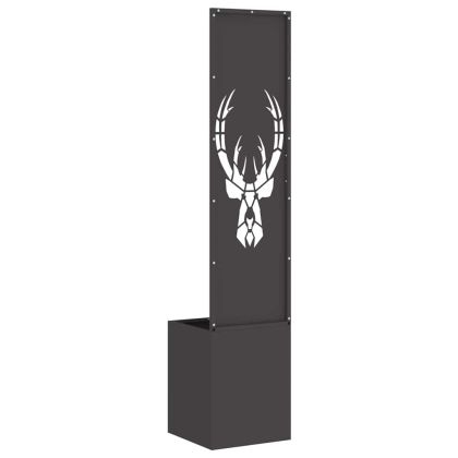 Екран за градинска неприкосновеност Черно 32 x 32 x 150 см