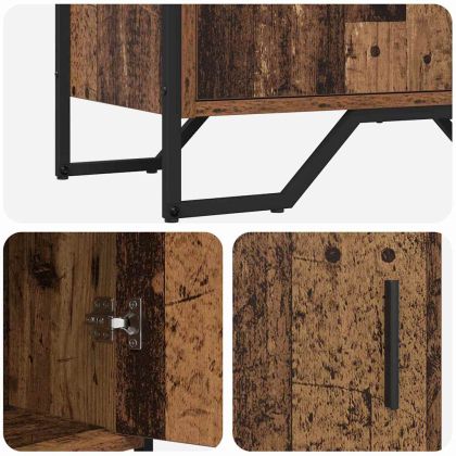 Служебен шкаф Старо дърво 78 x 35 x 74.5 см