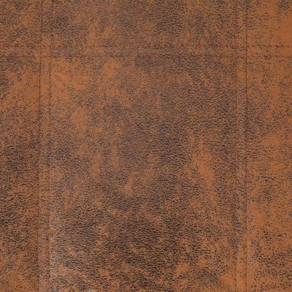 Масажираща кушетка с възглавница, кафява, изкуствен велур