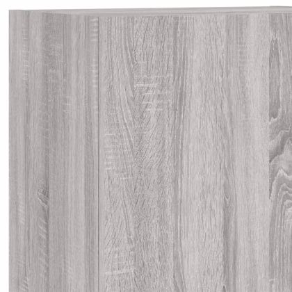 ТВ стенни модули, 5 части, сив сонома, инженерно дърво