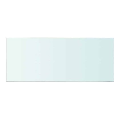 Плоча за рафт, прозрачно стъкло, 50 x 20 см