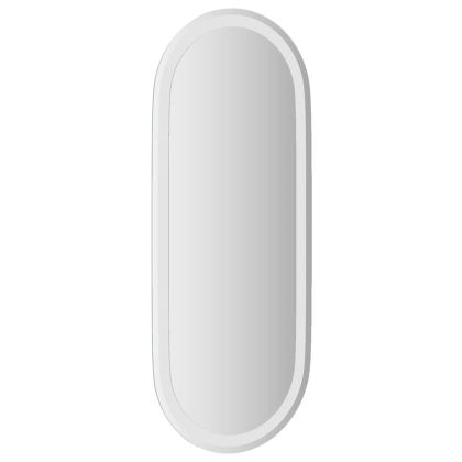 LED огледало за баня, 90x40 см, овално