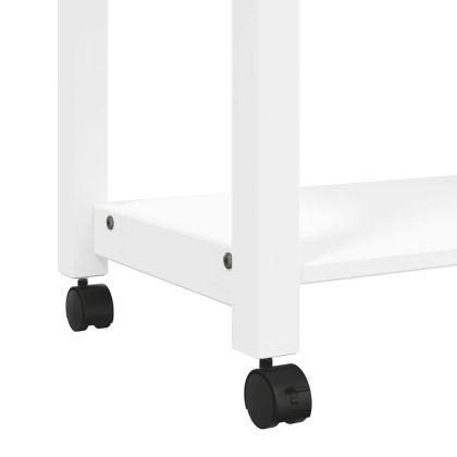 Кухненска количка "MONZA" 84x40x88,5 см борово дърво масив