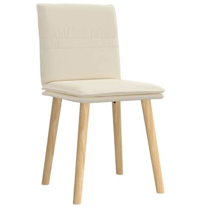 Трапезни столове, 2 бр, лен