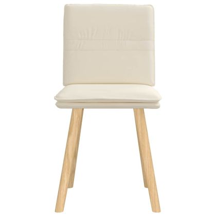 Трапезни столове, 2 бр, лен