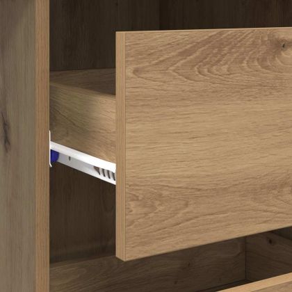 Бюро Дъб Инженерна дървесина 90 x 37.5 x 75 см