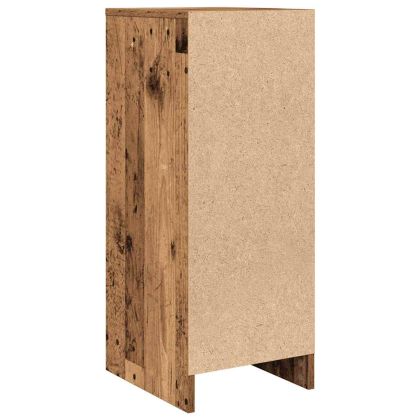 Сайдборд, старо дърво, 29,5x34x76 см, инженерно дърво