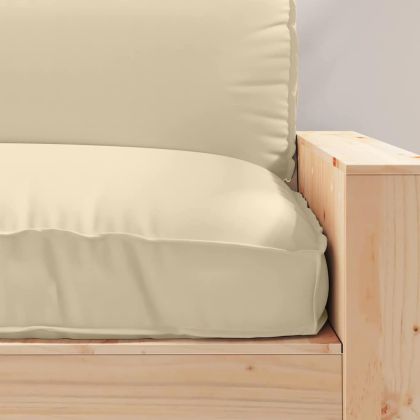 Възглавница Бежово 120 x 80 x 12 cm Оксфордска тъкан