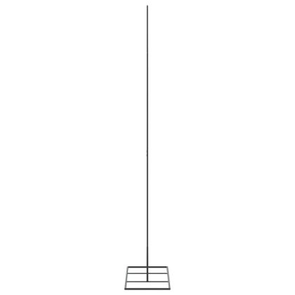 Метална коледна елха за декорация черна 150 см