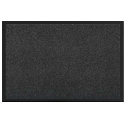 Мат за врата Антрацит 60 x 40 x 1.2 см Тедди плат