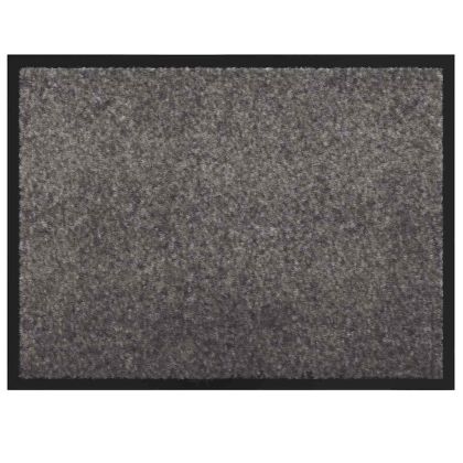 Мат за врата Светлосиво 60 x 40 x 1.2 см Тедди плат