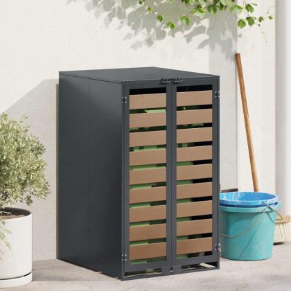 Съхранение за кош за отпадъци с газов капак за 240L контейнер