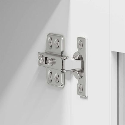 Висящ шкаф със съхранение Бяло 80 x 31 x 80 см Инженерно дърво