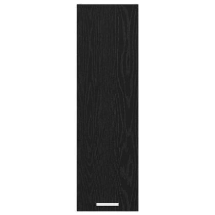 Висящ шкаф с врата Черния дъб 30 x 31 x 100 см Инженерно дърво