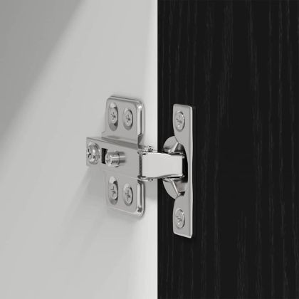 Висящ шкаф с врата Черния дъб 30 x 31 x 100 см Инженерно дърво