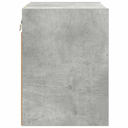 Висящ шкаф Циментено сиво 40 x 29,5 x 40 см Инженерно дърво
