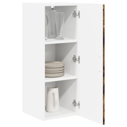 Стенен шкаф LUCCA 2 pcs Опушен дъб 30 x 31 x 80 см
