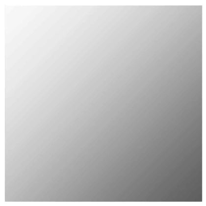 Стенно огледало, 50x50 см, квадратно