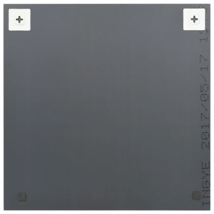 Стенни огледала, 2 бр, 50x50 см, квадратни, стъкло