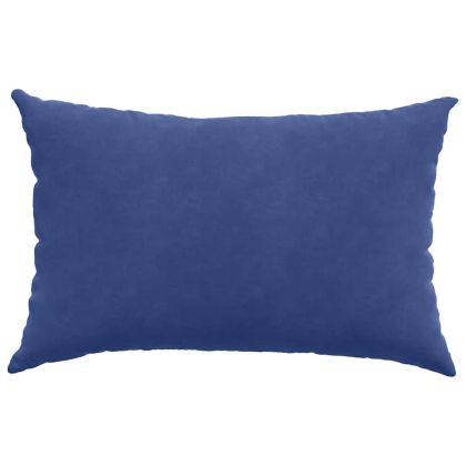 Диван възглавници 2 pcs Полицейско синьо 60 x 40 cm