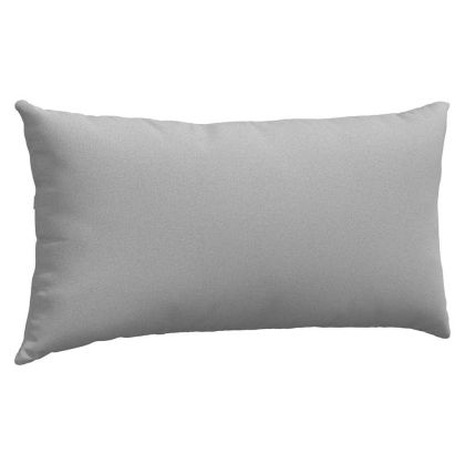 Диван възглавници 2 pcs Облачно сиво 80 x 40 cm текстил