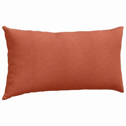 Диван възглавници 2 pcs Червено оранжево 80 x 40 cm