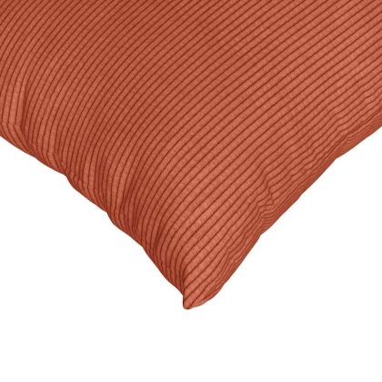 Диван възглавници 2 pcs Червено оранжево 80 x 40 cm