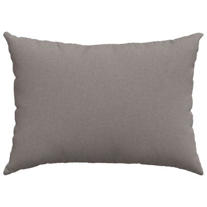 Диван възглавници 2 pcs Таупе 70 x 50 cm текстил