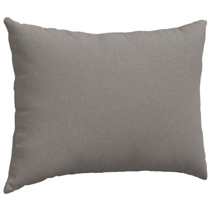 Диван възглавници 2 pcs Таупе 70 x 50 cm текстил