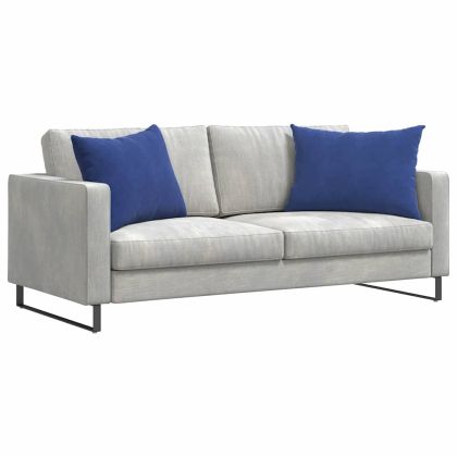 Диван възглавници 2 pcs Полицейско синьо 70 x 50 cm