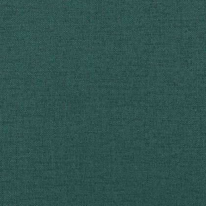 Диван възглавници 2 pcs Тъмен зелен 200 x 40 см текстил